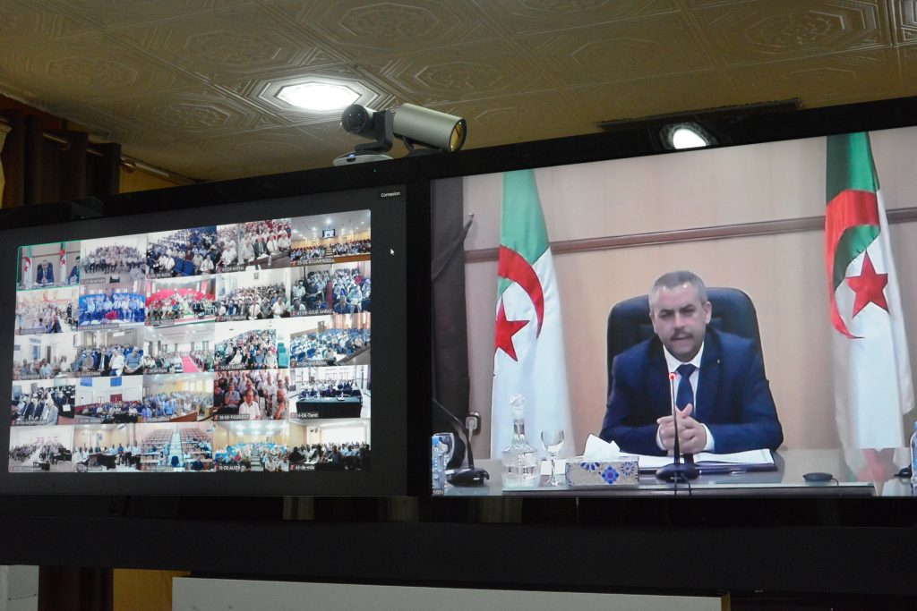 وزير التربية الوطنية يترأس ندوة مرئية مع جميع رؤساء مراكز إجراء امتحان شهادة البكالوريا دورة 2025