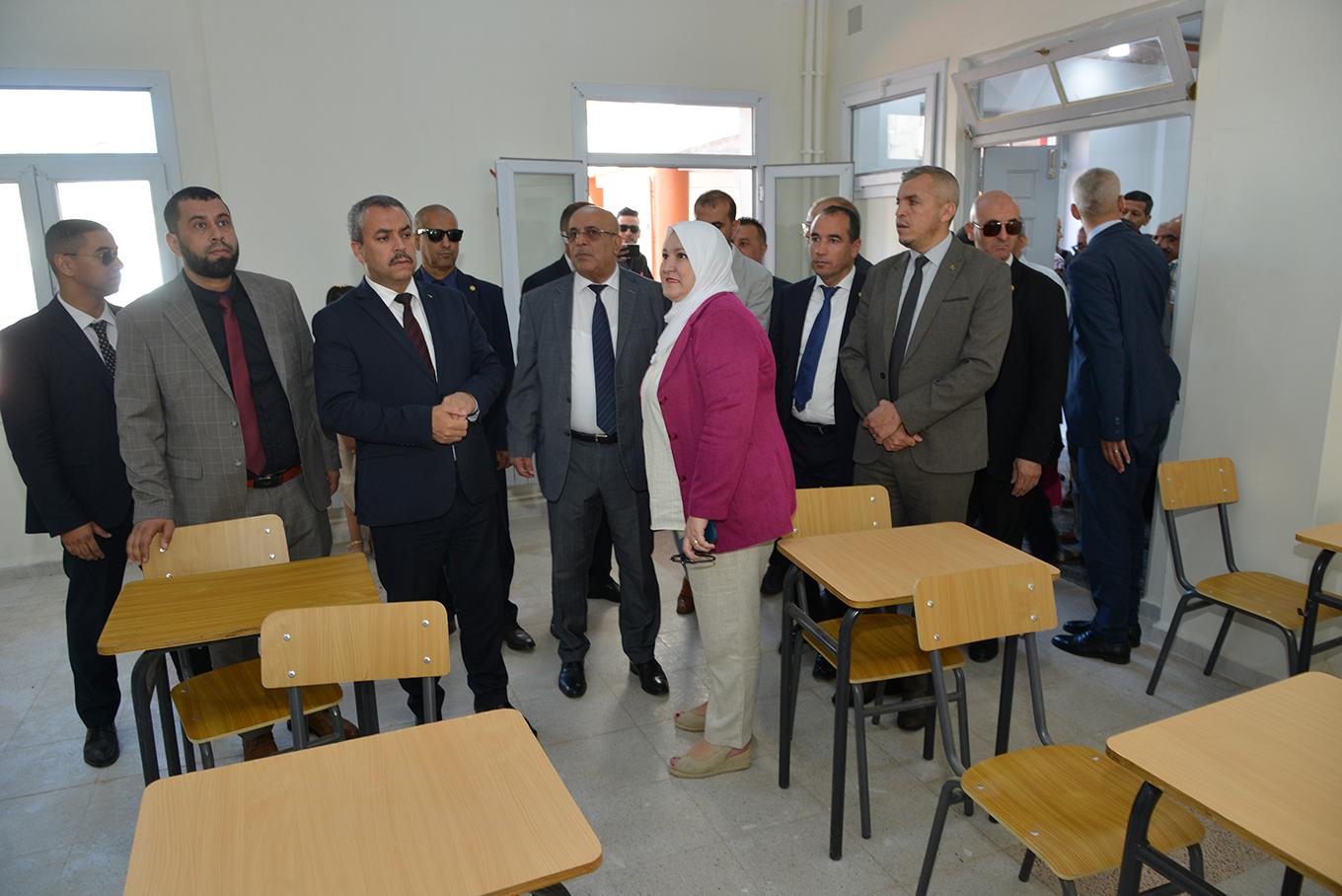 وزير التربية الوطنية في زيارة عمل وتفقد إلى ولاية المدية