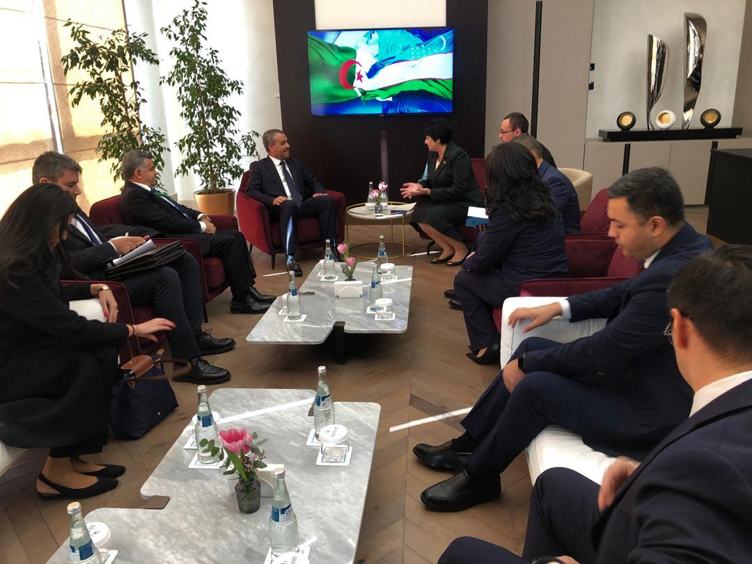 وزير التربية الوطنية يلتقي مع وزيرة التعليم لدولة أوزبكستان الأربعاء 05 نوفمبر 2025، على هامش مشاركته في أشغال الدورة الثالثة والأربعين (43) للمؤتمر العام لمنظمة اليونسكو