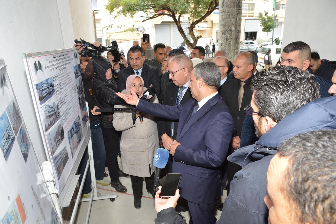 وزير التربية الوطنية في زيارة عمل وتفقد إلى ولاية قسنطينة