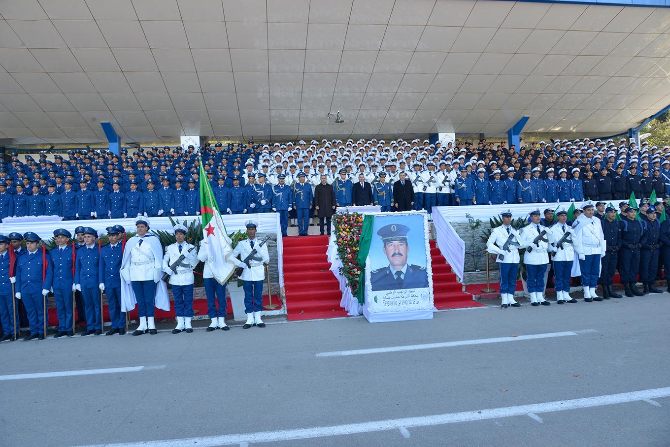 وزير التربية الوطنية يشارك في مراسم حفل تخرّج الدفعة 62 لأعوان الشرطة بالمدرسة التطبيقية للأمن الوطني عبد المجيد بوزبيد بالصومعة- البليدة