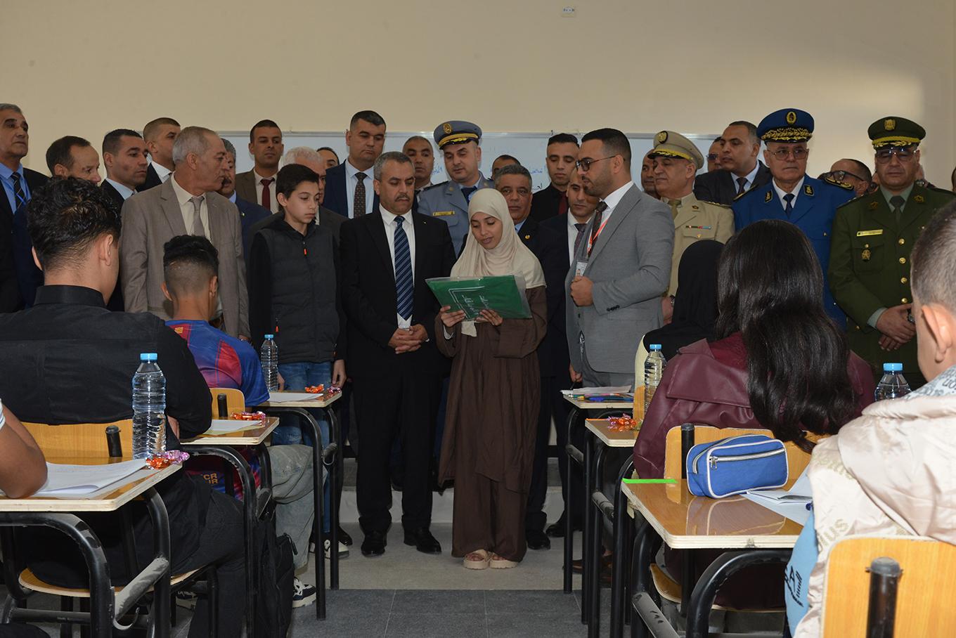 وزير التربية يشرف على انطلاق امتحان شهادة التعليم المتوسط دورة 2026 من ولاية الجلفة