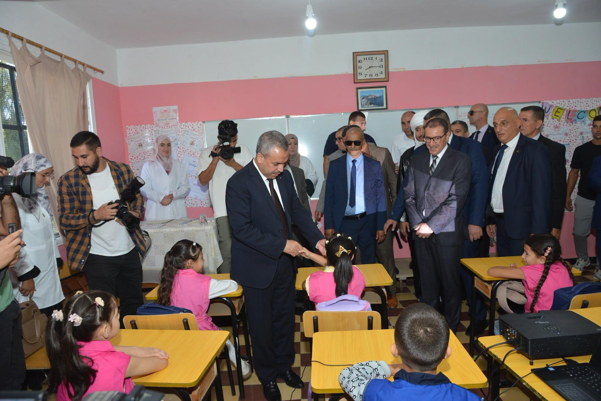 وزير التربية الوطنية يشرف على انطلاق الموسم الدراسي 2026-2027 من ولاية جيجل